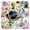 water bottles, variant on 50Pcs Music Stickers,Colorful Musical Note Stickers With Various Designs For Water Bottles,Laptops,Notebooks,Skateboards,Phone Cases,Music Lovers,Girls,Boys,Teens