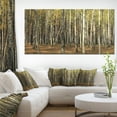 thumbnail image 1 of Forêt d'Automne Verte avec Arbres Épais - Impression sur Toile, 1 of 3