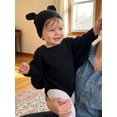 thumbnail image 4 of Cjfdfy Newborn Baby Boy Girl Halloween Bat Costume Knit Sweater Romper Hat 2-piece Set For Party Cute Bat Halloween Costume Romper With Wings Hat Size 0-18M, 4 of 8