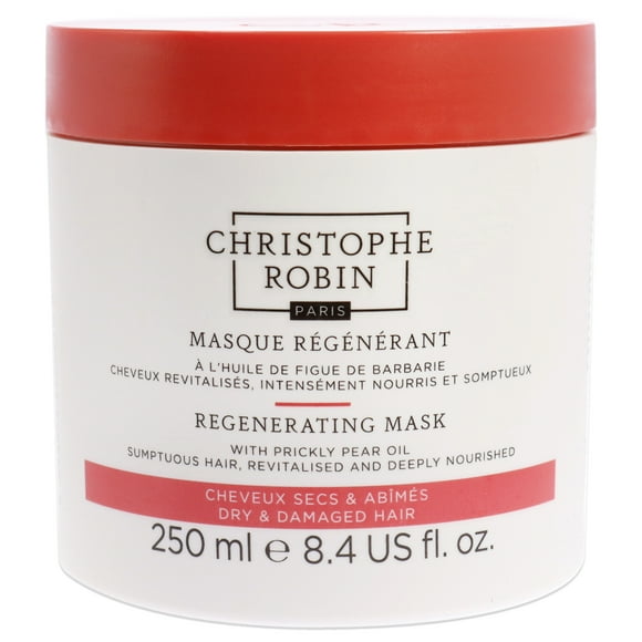 Regenerating Mask with Prickly Pear Oil by Christophe Robin for Unisex - 8.4 oz Masque