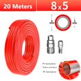 thumbnail image 1 of 10-30Meter 5x8mm Pneumatic Straight Pipe Air Compressor Pump Hose Tube Connector, 1 of 7