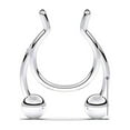 thumbnail image 2 of 1Pcs Nose Ring Nose Clip Steel Hot Sale Nasal Septum False Nose Rings C9K3, 2 of 6