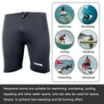 thumbnail image 2 of REALON Wetsuit Shorts Neoprene Men 3mm Buoyancy Swim Pants Adult Sweat Wet Suit Trunks Jammers Keep Warm for Swimming Surfing, 2 of 6
