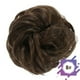 thumbnail image 1 of Nvzi Postizo para moño rizado, 1 pieza, color marrón medio, para recogidos, tamaño 14*8.9CM/5.5*13.5in, textura rizada de aspecto natural, diseño duradero y ligero para facilitar el peinado., 1 of 4