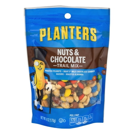 Planters Nuts & Chocolate Trail Mix 6 oz. Pouch