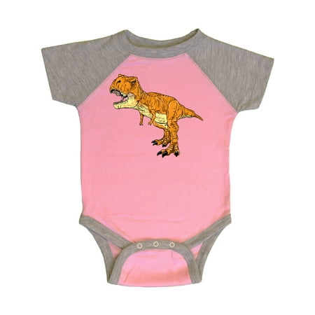 

Inktastic Roaring T-Rex Gift Baby Boy or Baby Girl Bodysuit