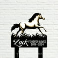 thumbnail image 5 of Handmadetneonsign Horse Memorial Stake, Horse Memorial Plaque, Horse Yard Stake, Horse Garden Stake 65426, 5 of 5