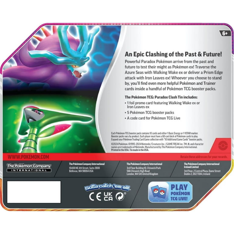 iron leaves pokemon card 016/071 - Iron Leaves ex main image 1