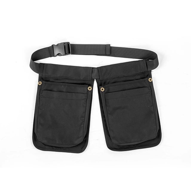 Apron with Pockets Outdoor Multi Functional Multi Pocket Zipper Waist Bag Sports Belt Apron Waist Cover Hanging Waist Storage Bag Storage Bags with Zipper