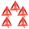 thumbnail image 3 of KAKOWELY 5pcs Triangle Warning Signs Road Safety Warning Sign Car Reflective Safety Sign Triangle Road Sign Reflective Warning Triangles,10.08X"X10.08"X8.86", 3 of 5