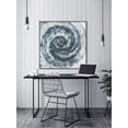 thumbnail image 6 of Marmont Hill Blue Infinity Floater Framed Canvas Wall Art, 6 of 6