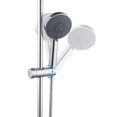 thumbnail image 2 of facefd 2 Pieces Shower Rail Slide Bathroom shower head holder Shower Room Showerhead ABS Plastic Holder Bracket 360 Degree Rotation, 25mm, 2 of 9