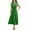 Green Dress, variant on Htigea Women Summer Work Dress Elegant Sleeveless Tie Waist Midi Dresses with Pockets Party Solid Color Cocktail A Line Dresses Blue,M