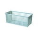 thumbnail image 2 of Cesta de Almacenamiento: Pequeño Tamaño, Rectangular Hueca, Plástico, para Aperitivos y Diversos, Verde, 2 of 6