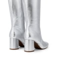 thumbnail image 6 of DREAM PAIRS Women's Knee-High Heeled Boots, Zip-Up Fashion Dress Boots, 6 of 8