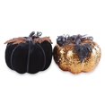 thumbnail image 1 of Design Imports CAMZ10226 Glitter Pumpkins - Set of 2, 1 of 1