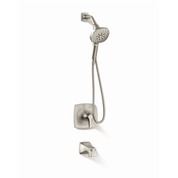 Kohler Riverly R38327-4G-BN Rite-Temp® bath and shower set, 1.75 gpm Brushed Nickel