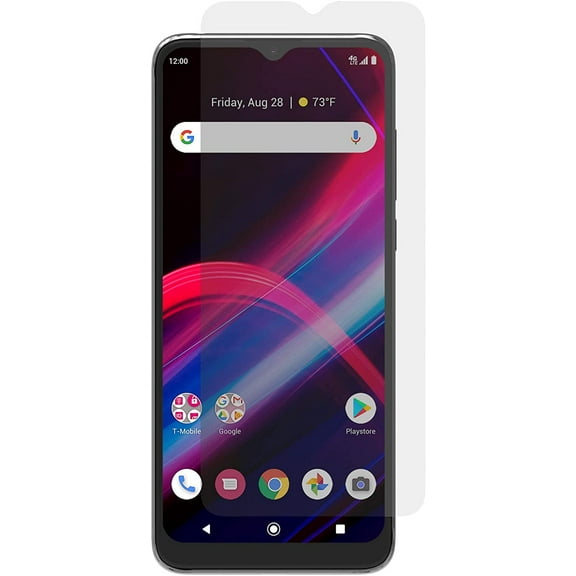 GoTo Roll On Film Screen Protector for T-Mobile Revvl 4 , Scratch Resistant - Clear