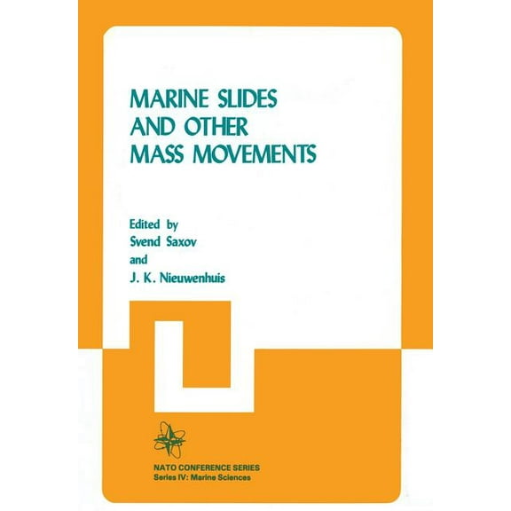 NATO Conference Marine Slides and Other Mass Movements, Book 6, (Paperback)
