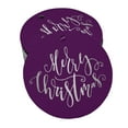 thumbnail image 1 of Inkdotpot 100 Pack Real Silver Foil Paper Tags Merry Christmas Favor Hang Tags, 1 of 1