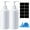 White, variant on Abaima 2 Pack 32oz Empty Pump Bottle, 1000ml Shampoo And Conditioner Dispenser Bottle,1 Liter Refillable Clear Shower Soap Dispenser Bottle With Silicone Funnels And Labels