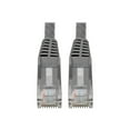 thumbnail image 2 of Tripp Lite 6in Cat6 GbE Snagless Molded Patch Cable UTP Gray RJ45 M/M, 2 of 5