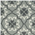 thumbnail image 4 of SAFAVIEH Four Seasons Jillean Floral Polyester Area Rug, Grey/Ivory, 5' x 8', 4 of 6