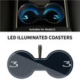 thumbnail image 4 of Kenally Posavasos de agua LED Luz de ambiente de posavasos RGB de agua luminosa Bombillas para automóviles Kenally VI005726-00, 4 of 6