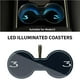 thumbnail image 4 of Kenally Posavasos de agua LED Luz de ambiente de posavasos RGB de agua luminosa Bombillas para automóviles Kenally VI005726-00, 4 of 6