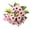Pink, variant on Purple Artificial Daisy Flower Bouquet, Realistic Faux Floral Stem Bundle with Greenery for Vase Arrangement, Long-Lasting Spring Home Decor Table Centerpiece Indoor Display (Purple)