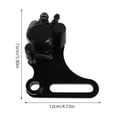 thumbnail image 2 of Luxshiny Caliper De Hidráulico Universal Para Tecnología Cnc En Aluminio Negro, 2 of 8