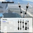 thumbnail image 3 of AutoShack Front CV Axle Shaft Right Replacement for 2006-2012 Toyota RAV4 1-PC, 3 of 5