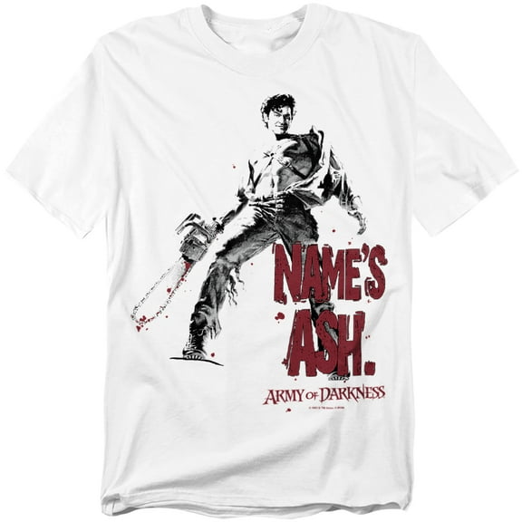 Army of Darkness T-Shirt Names Ash Unisex Graphic Tee For Men & Women