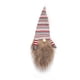 thumbnail image 1 of Ounissouiy Cubierta de botella de vino de Navidad sin rostro anciano tejido manga rayas sombrero Navidad Toppers hogar comedor fiesta boda Kits de decoración para fiestas Gris rojo, 1 of 6