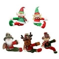thumbnail image 2 of 1pc, Christmas Tree Topper Elf Santa Snowman Top Hugger for Winter Wonderland Party Thanksgiving New Year Xmas Tree Decorations Ornament- Perfect Gift for Christmas Lovers, 2 of 7