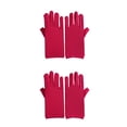 thumbnail image 1 of Youkk Spandex Gants Femmes Porte à la Main Élastique Réglable Multifonctionnel Cosplay Confortable Vêtements Soie Conduite Ornements Rose Rouge 2Set, 1 of 6