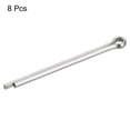 thumbnail image 3 of Unique Bargains Split Cotter Pin, Fixation à Clip en Acier Inoxydable 5x80mm Raccord Argent 8Pack, 3 of 5