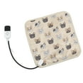 thumbnail image 5 of 9-Level Timer, Thicker Warm Bed for Pets, 110V US Plug Waterproof & Chew-Proof Dog/Cat Heating Pad, 5 of 8