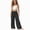 Black, variant on Zuwimk Girls Sweatpants Preppy Kids Cargo Pants Wide Leg Baggy Sweat Pants Teen Joggers Casual Trousers with Pockets(Grey,12-13 Years)
