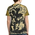 thumbnail image 2 of Bendy And The Ink Machine Boys Girls 3d Graphic Printed T-Shirt Crewneck Short Sleeve Tees, 2 of 7