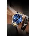 thumbnail image 6 of ZUNPAI Watches for Men with Luminous Calendar Waterproof, Men's Wristwatch Fashion Quartz Analog Stainless Steel Strap Watch, 6 of 7