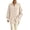 Khaki, variant on QIYAGBSA Soft Cardigan Sweaters for Women Ribbed Knit Button Down Lapel Collar Loose Mid Length Long Sleeve with Pockets Fall Winter Layer