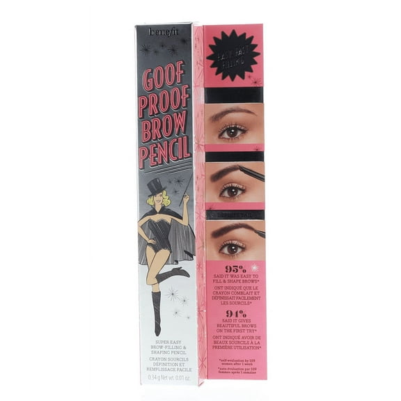 Benefit Cosmetics Super Easy Goof Proof Brow Pencil Easy Shape & Fill 05 Deep 0.01 oz