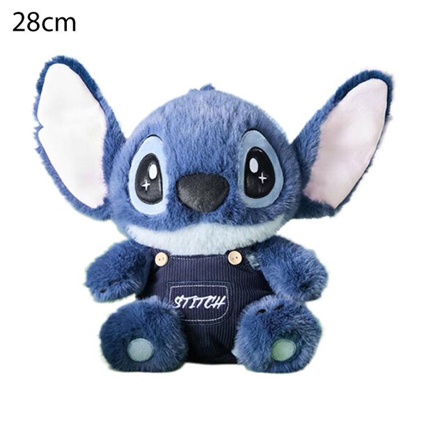 Peluche de Lilo y Stitch de Anime, 25-35 cm, tamaño grande, suave y tierno.