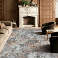 thumbnail image 2 of WYZZHY Large Area Rug Living Room Rugs 8x10  Modern Abstract Area Rug   8x10 Washable Large Bedroom Rug with Non Slip Rubber Backing for Under Dining Table Nursery Home Office Bedroom Ind, 2 of 7