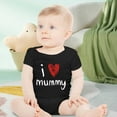 thumbnail image 2 of MEZZALL Boys Girls Short Sleeve Letter Prints Bodysuits One-Pieces Onesie Romper Comfort Toddler Baby Wear 18-24M, 2 of 4