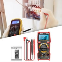 BAOSITY Digital Multimeter Multifunction Display Measurement Tool Sturdy Tester Handheld Multi Testers for Fuses Vehicles