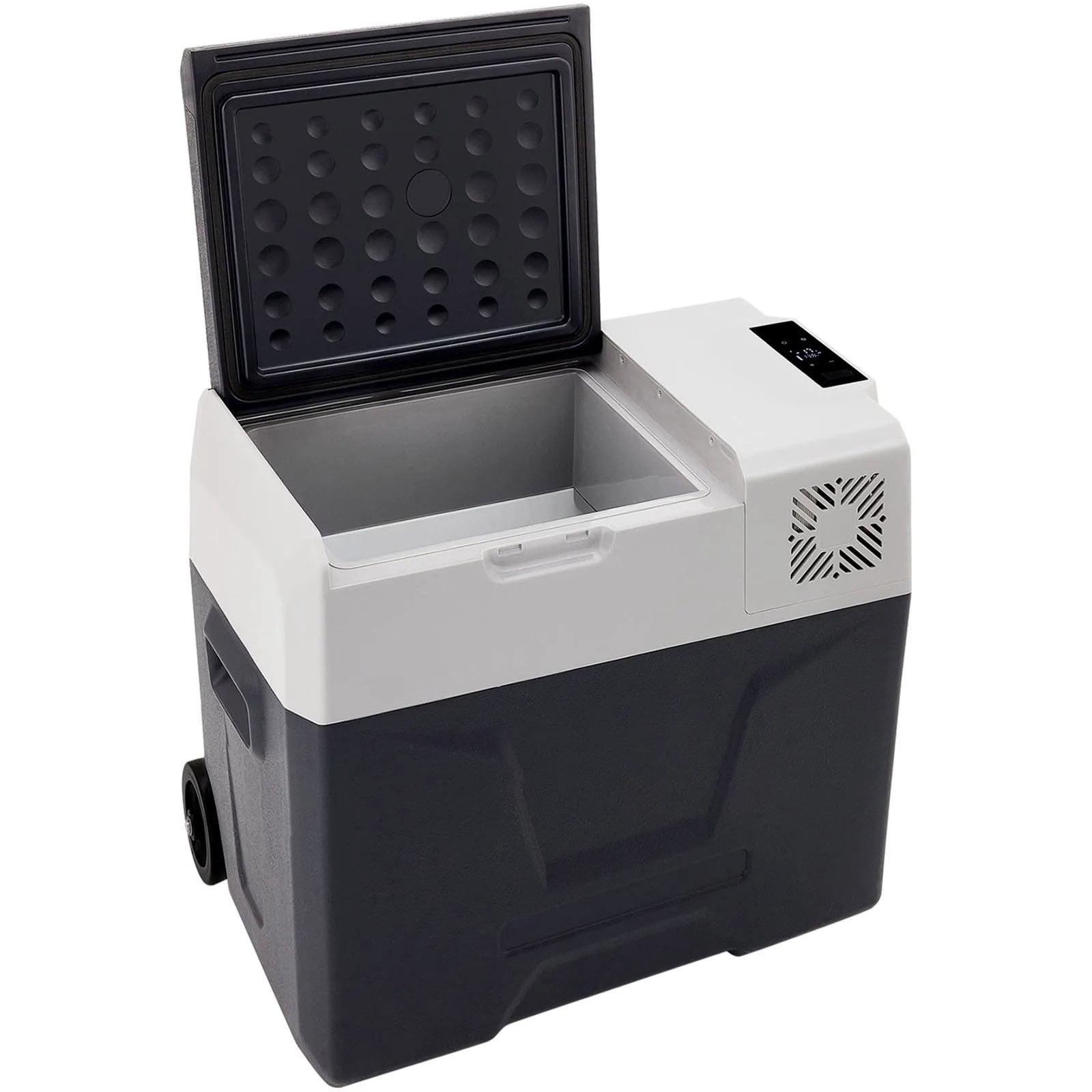 12 Volt Car Refrigerator 53 Quart(50L) Mini Fridge Portable Freezer Compressor Cooler for Truck Van RV Camper SUV Travel Camping Road Trips Tailgating -4℉~68℉