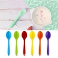 thumbnail image 3 of Naiovety Cuchara de silicona Cocina de mango largo Vajilla profesional para el hogar Cuchara de sopa antiadherente flexible en el hotel Utensilios de cocina Verde Naiovety HA062987-03B, 3 of 6