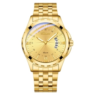 Avaner Stainless Steel Dress Watch: Men Women Gold Silver  display picture 1